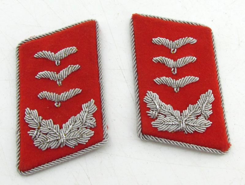 Luftwaffe Hauptmann Collar Tabs for anti-aircraft ‘Flak’
