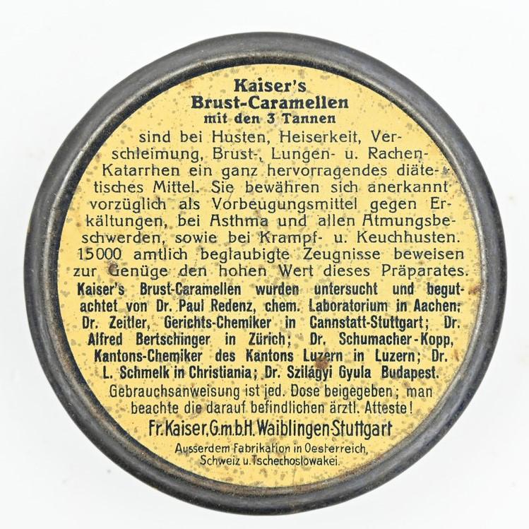 German Third Reich Era Candy Tin Cans
