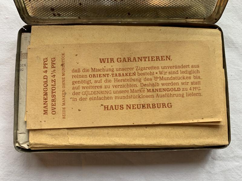 WH (Heer) Cigarettes -Hans Neuerburg-