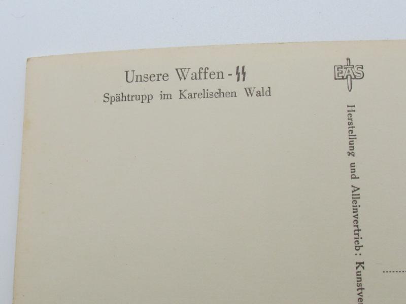 Postcard : Unsere Waffen-SS