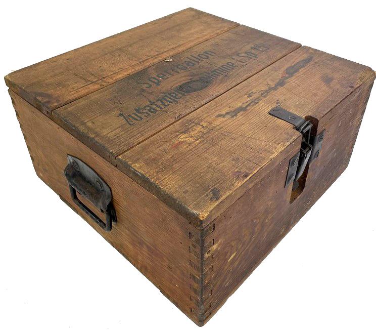 German WW1 Sperrballon Seilmine Equipment box