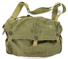 US WW2 Light Weight Gasmask Set