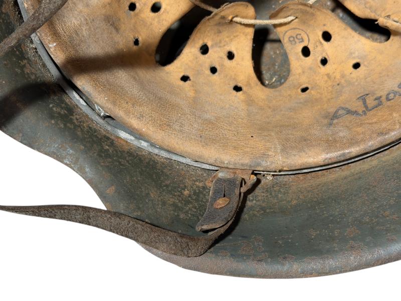 WH M42 Single Decal Helmet