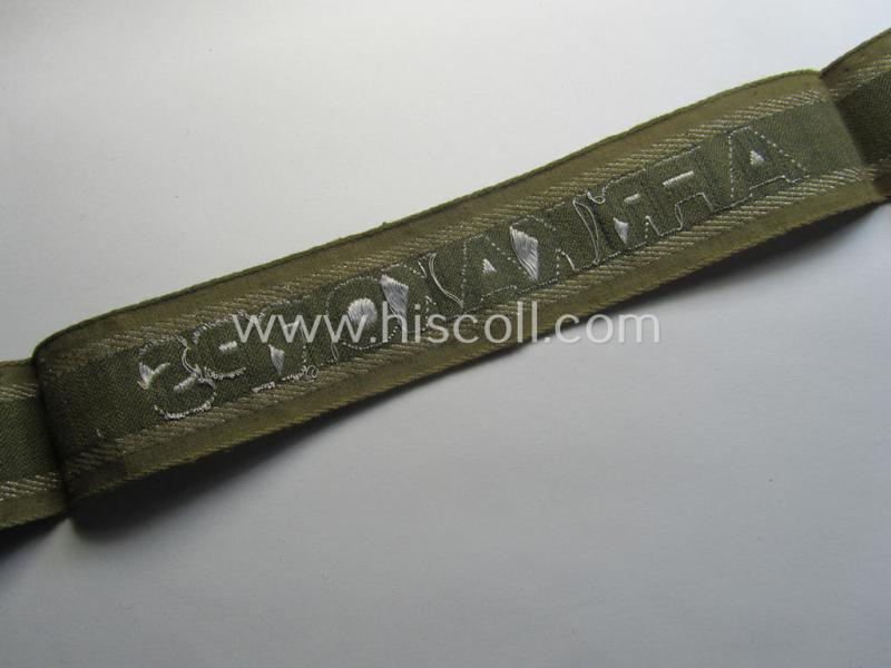 'BeVo'-like cuff-title (ie. 'Ärmelstreifen') entitled: 'Afrikakorps'