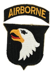 US WW2 101st Airborne Division SSI - Type...
