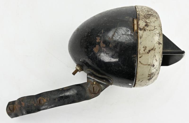 German Third Reich Period Bicycle Lamp with Air Raid Cover