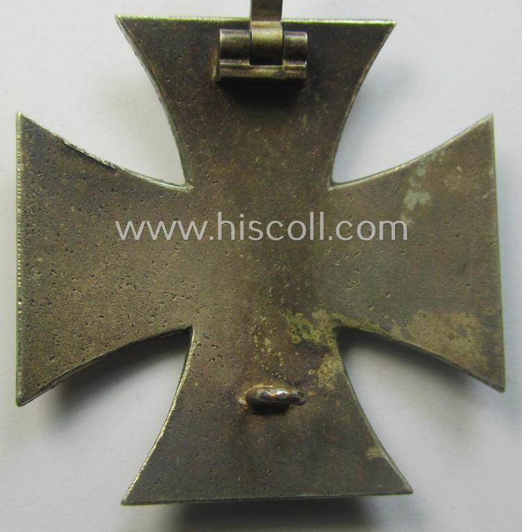WWI-period, Iron Cross 1st class (or: 'Eisernes Kreuz 1. Klasse') being a nicely preserved- (albeit typical non-maker-marked!) example (that was presumably produced in the late thirthies)