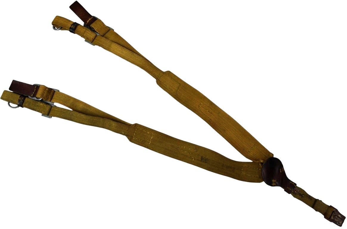 Wehrmacht tropical ‘Afrikakorps’ Y-straps ( RB Numbered )
