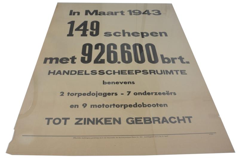 German Dutch NSB Poster 'March 1943'