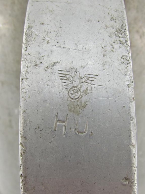 Wehrmacht Aluminum Pitcher marked RFI 36