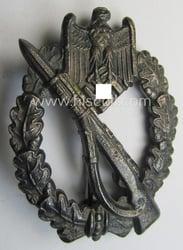 'Infanterie Sturmabzeichen in Silber' being a non-maker-marked, so-called:...