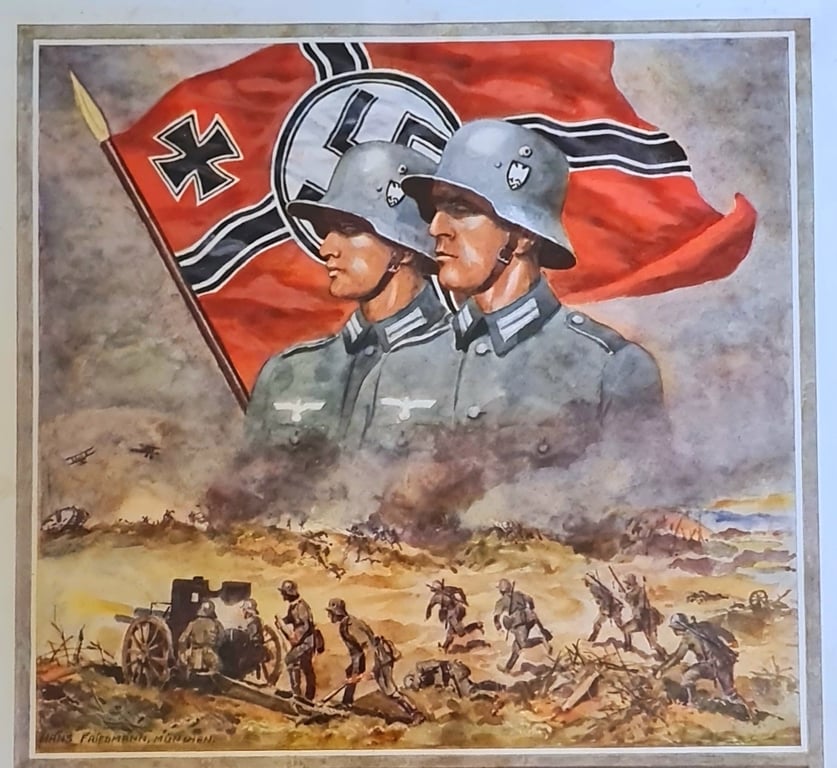 Wehrmacht “My service” Citation I.R.26