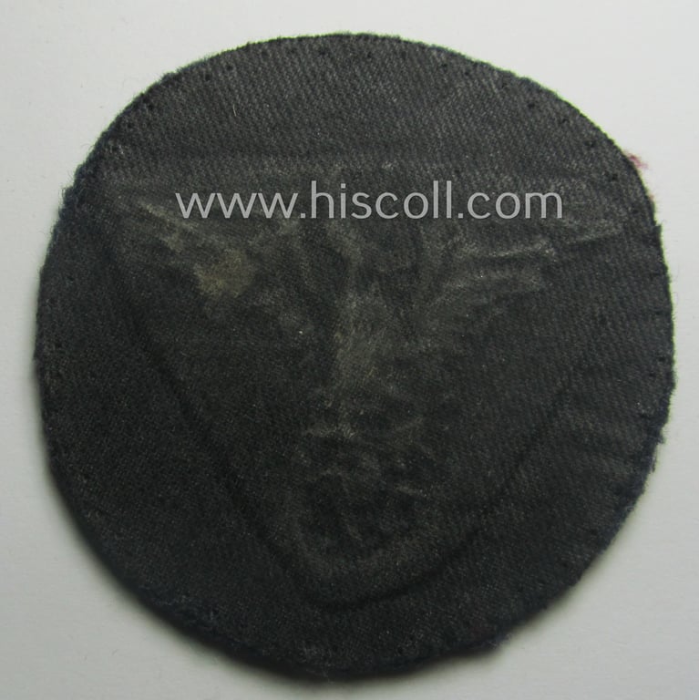 Early- (ie. most certainly pre-war-) period 'Deutsches Luftsport Verband'- (ie. DLV-) related- and/or neatly hand-embroidered, so-called: trade- ie. special-career patch as was worn to signify (former) membership within this organisation