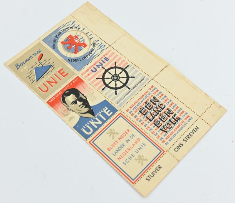 Dutch Union Stamps 'Nederlandse Unie'