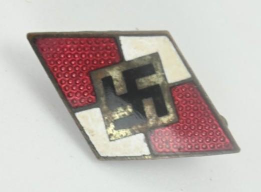 German Hitler Youth Cap Badge