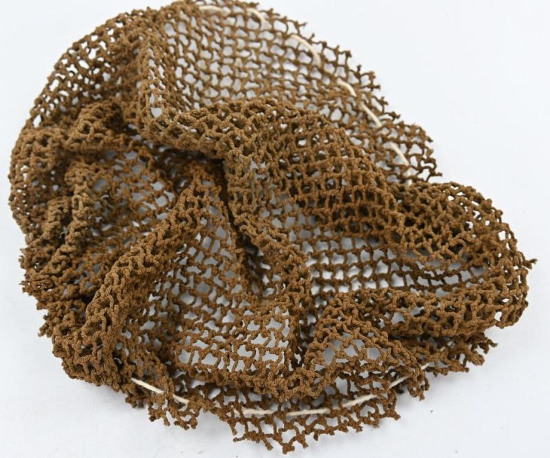 US WW2 British Made Brown M1 Helmet Net