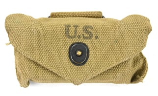 US WW2 M-1924 First Aid Pouch with First...