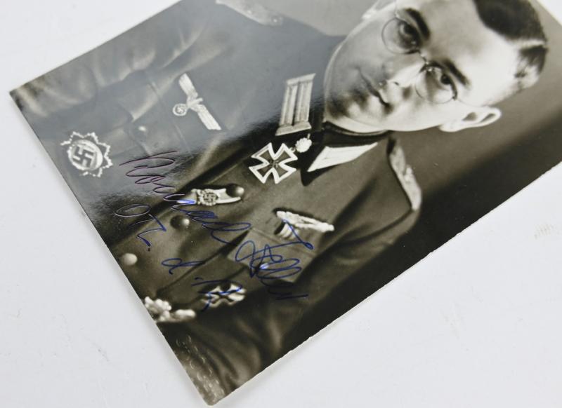 Signature of Wehrmacht Heer KC Recipient 'Conrad Zeller'