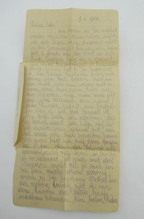 Field Post from Soldier to Family...dated 1944