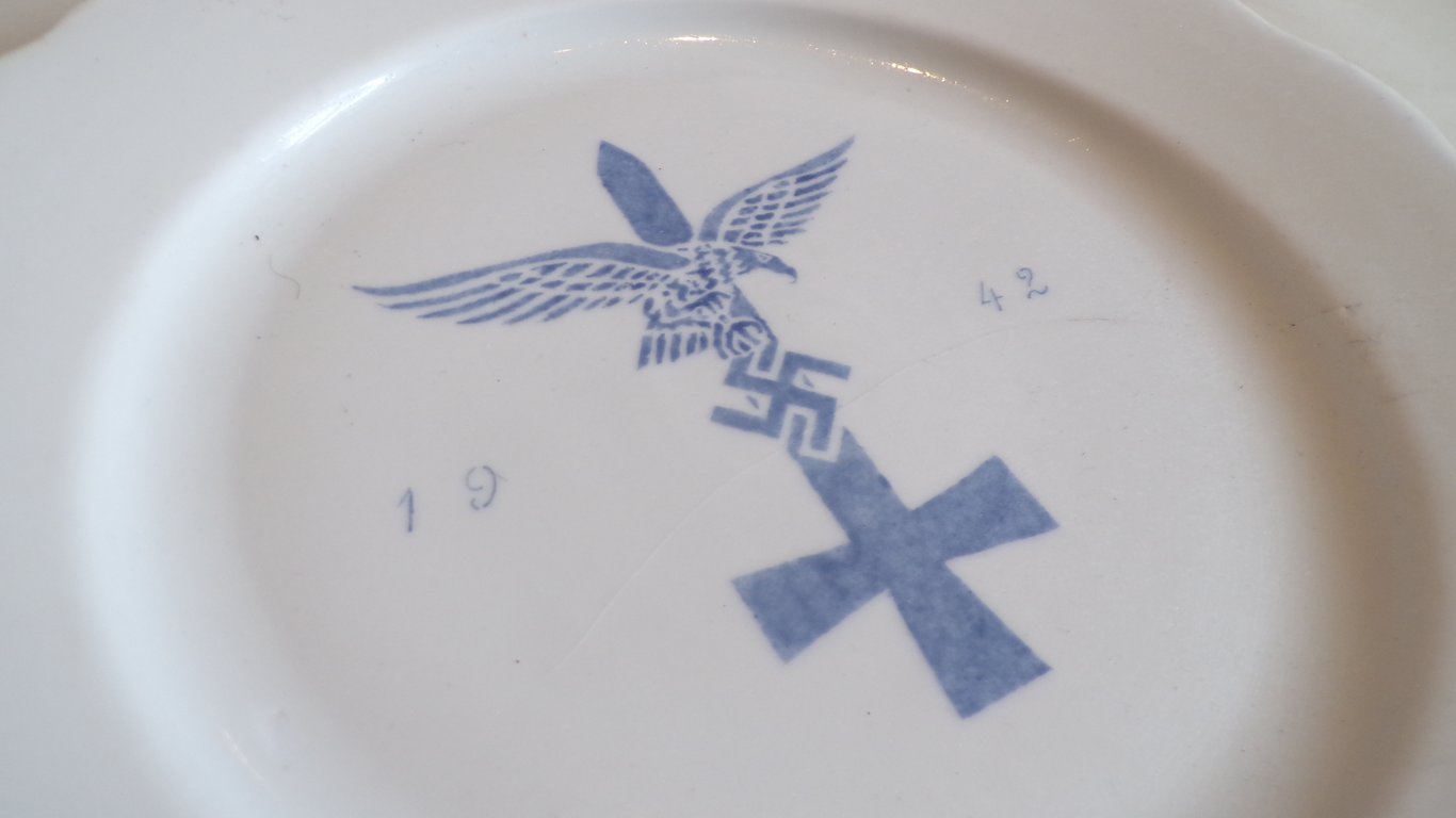 Luftwaffe Porcelain Plate Set