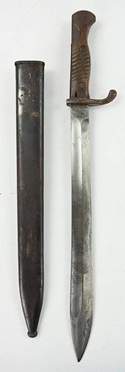 German WW1 M-1898/05 Bayonet with Scabbard