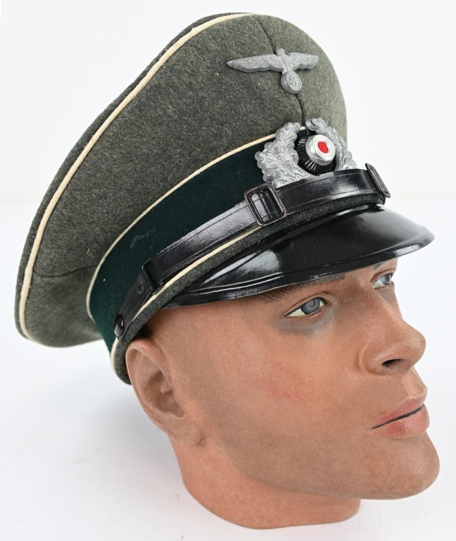 German WH EM/NCO Visor Cap Infantry