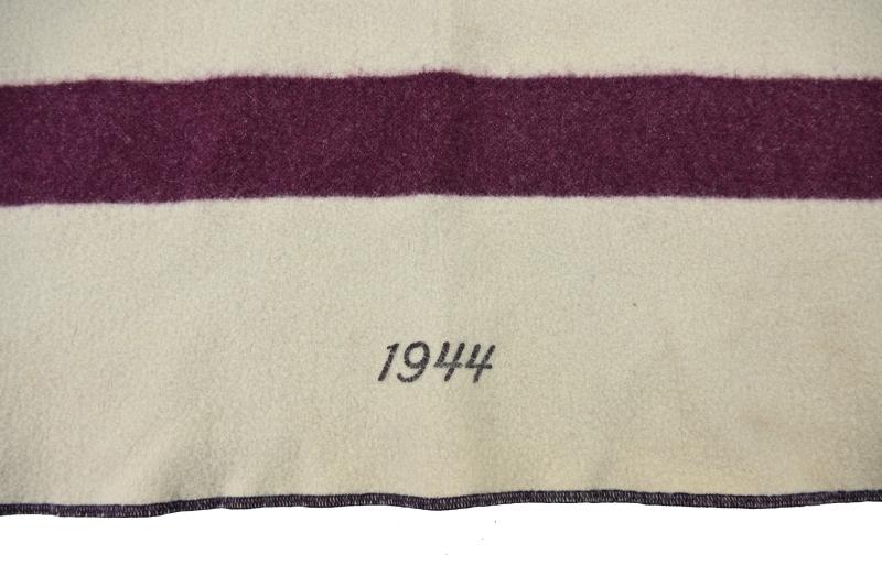 US WW2 Medical Department Wool Blanket 1944