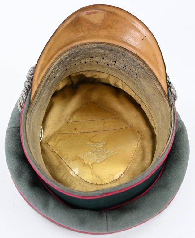 German WH Officer Visor Cap 'Nebeltruppen' EREL