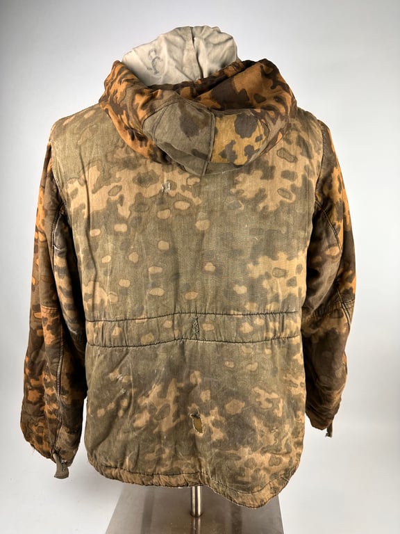 Waffen-SS reversible winter parka in oak leaf autumn pattern camouflage