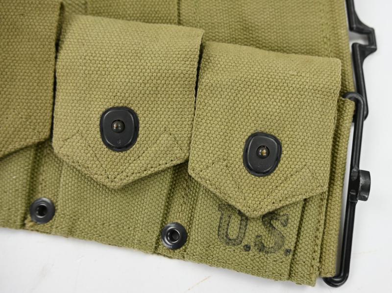 US WW2 M1 Garand Ammo Belt 1943