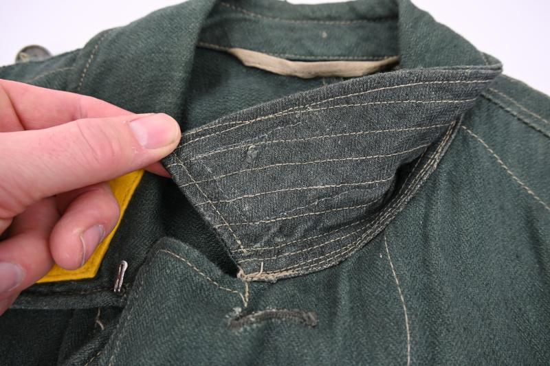 German LW M43 HBT FSJ Combat Tunic