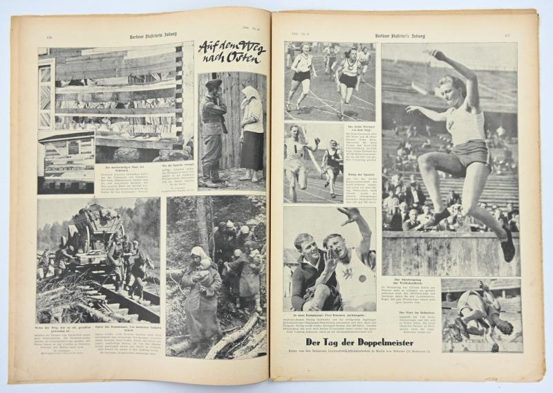 German Berliner Illustrierte Zeitung Newspaper 1942