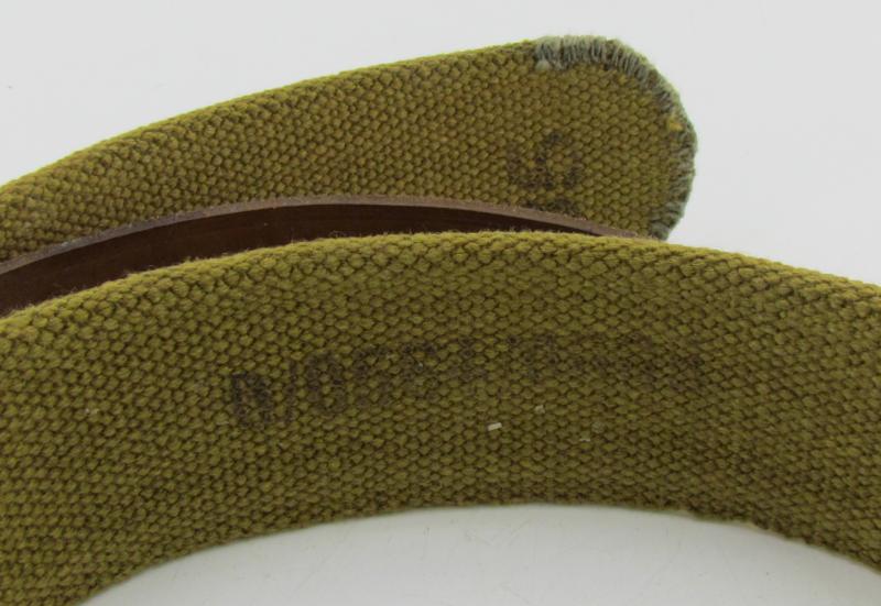 Wehrmacht tropical webbing belt ( RB Numbered )