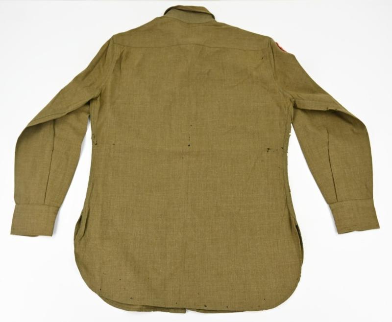 US WW2 Service Company Wool Shirt