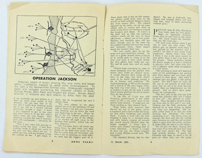 US WW2 Army Talk March 31, 1945
