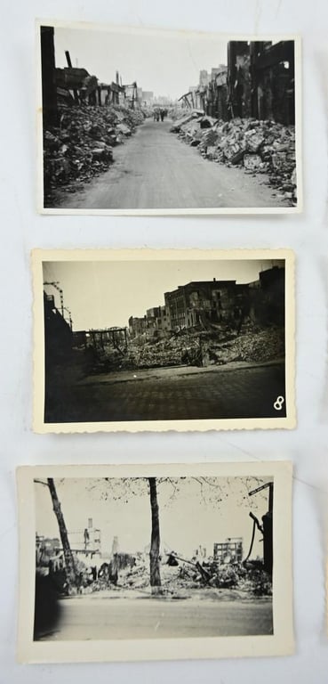 Dutch WW2 Pictures of the Rotterdam Bombing May 1940