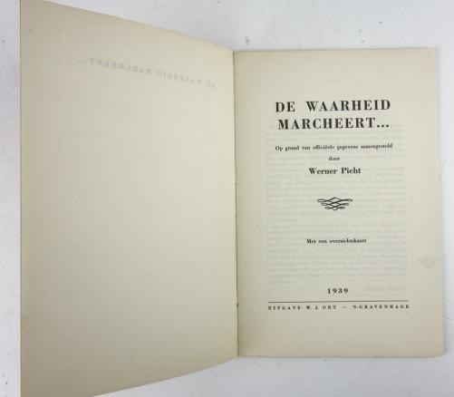 Dutch NSB Magazine 'De Waarheid Marcheert'