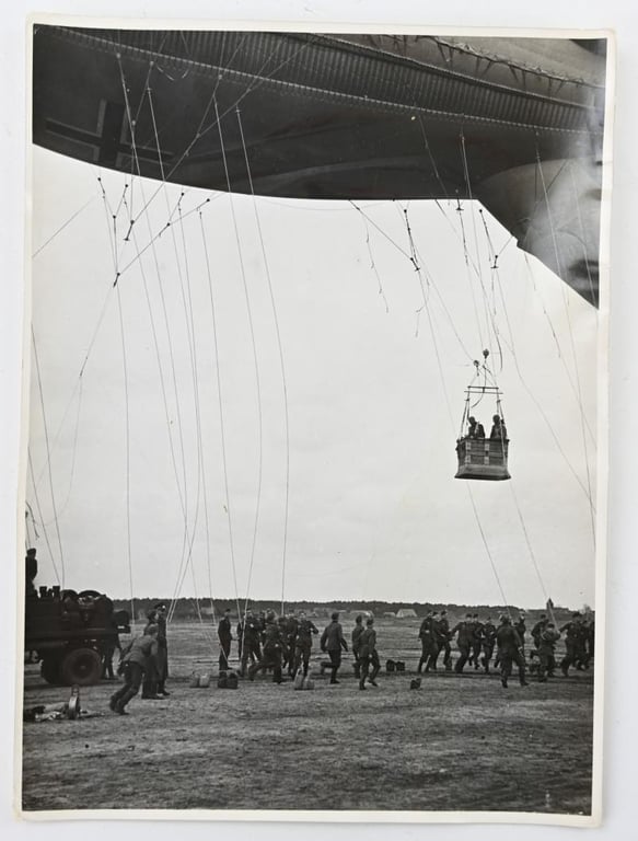 German WH Zeppelin Press Photo Set