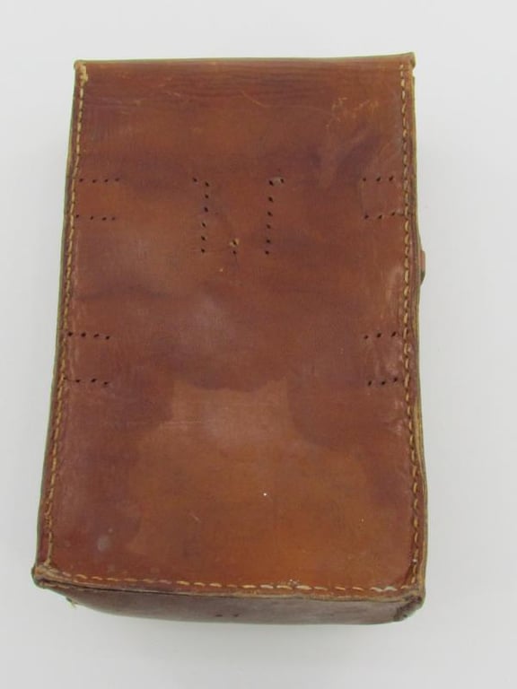 Wehrmacht Brown Leather Pouch