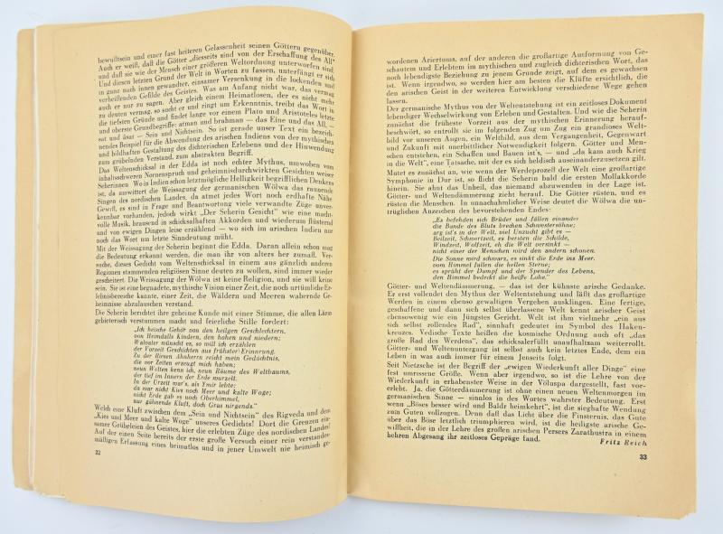 German SS Leifheit Booklet Heft 3, 1944