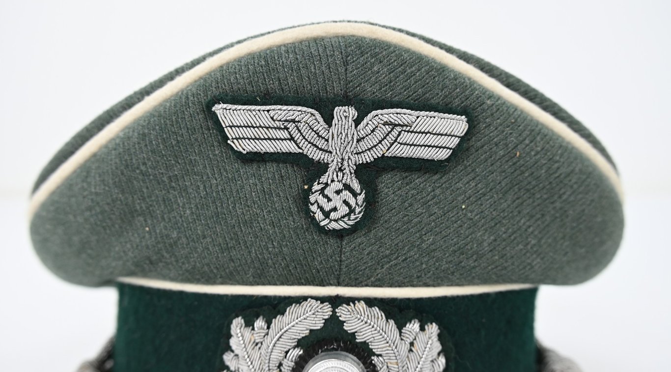 German WH Officer Visor Cap 'Erel'