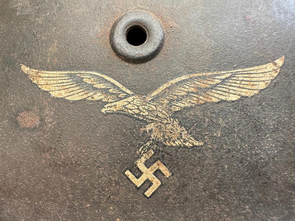 NS66 M42 single decal Luftwaffe helmet