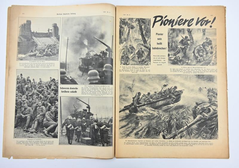 German Berliner Illustrierte Zeitung Newspaper 1940