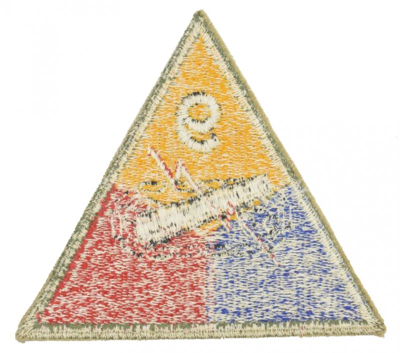 US WW2 9th Armored Division Patch