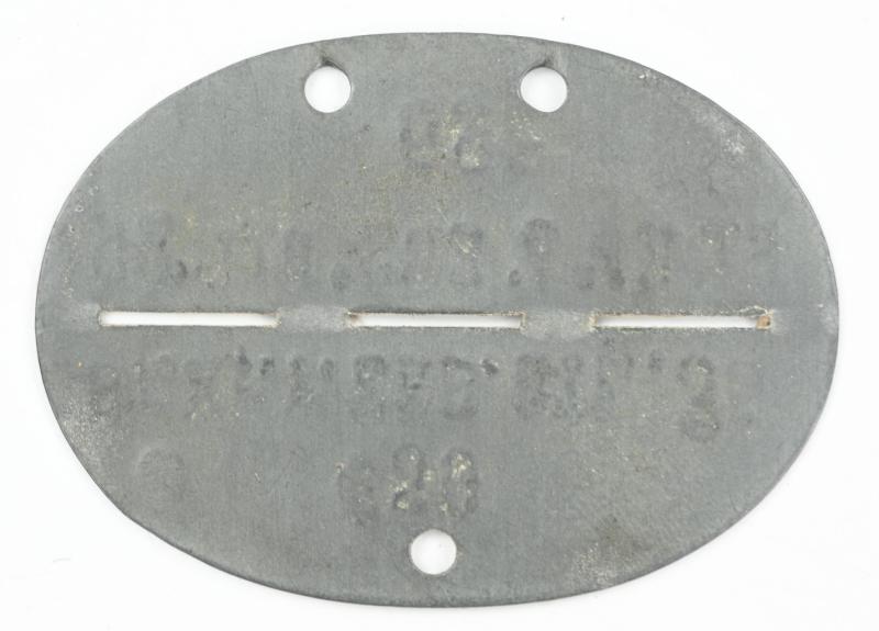 German WH Dog-Tag 'St.kp.p.ers.btl.35'