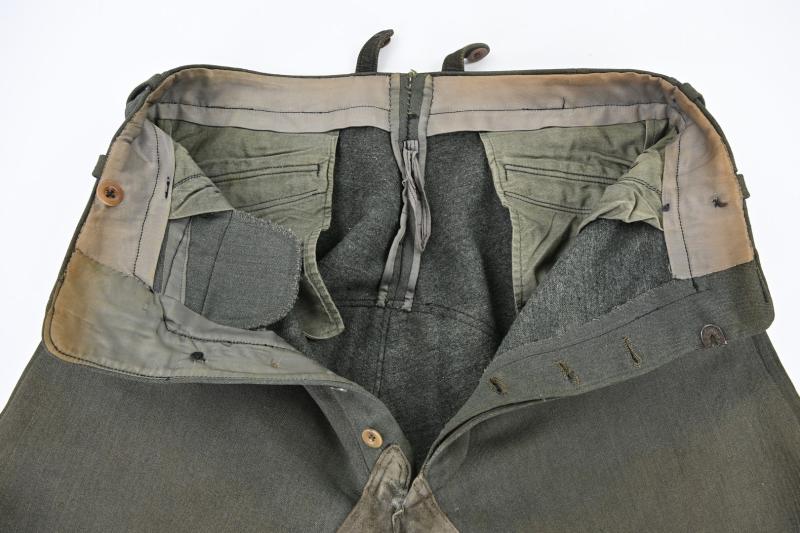 German WH Officer Cavalry Gabardine Breeches