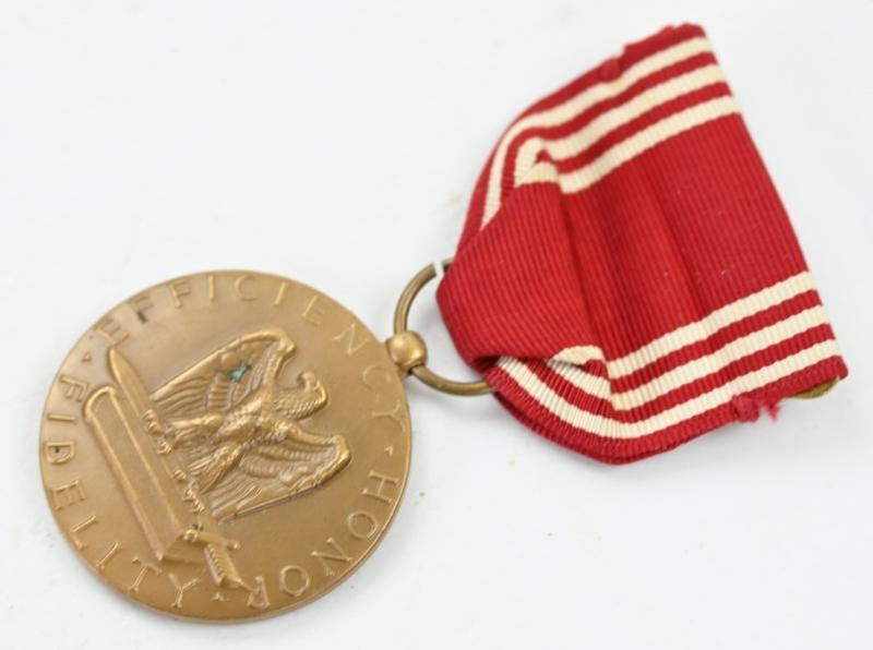 US WAC WW2 Named Good Conduct Medal