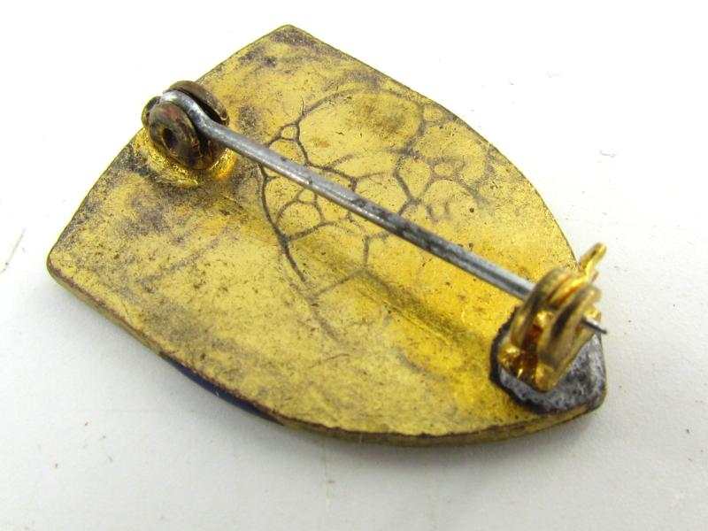 WWII US Army Airborne Troop Transport Carrier Crest Insignia Pinback