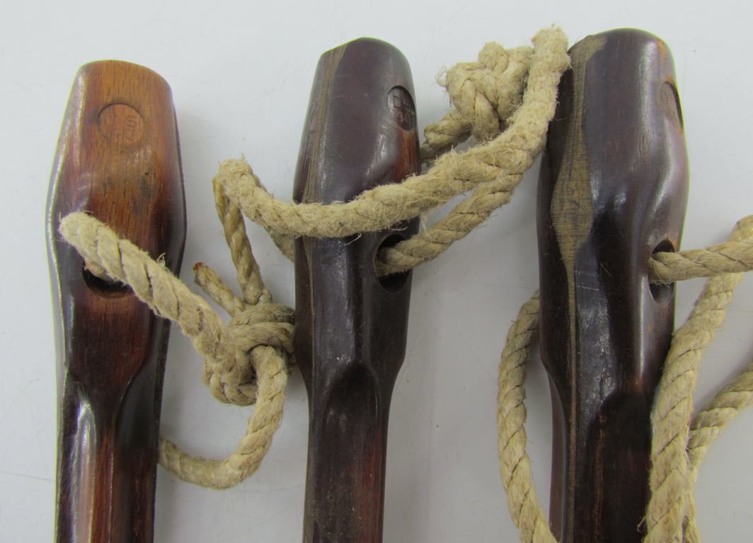 Matching set of 3 Bakelite tent pegs