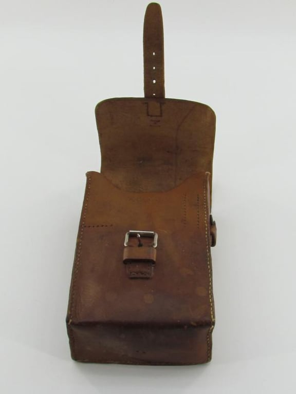 Wehrmacht Brown Leather Pouch